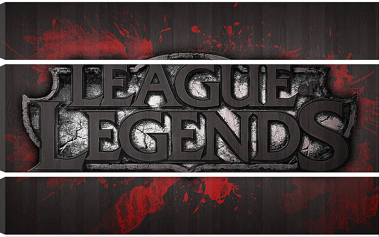 Модульная картина - League Of Legends
