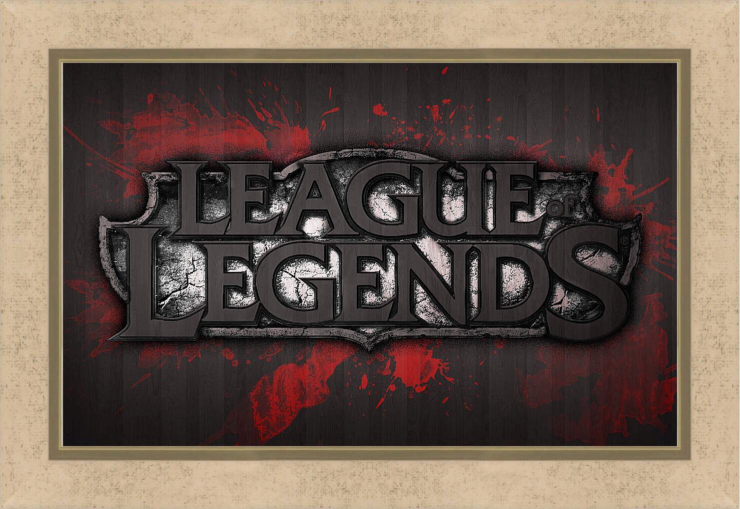 Картина в раме - League Of Legends
