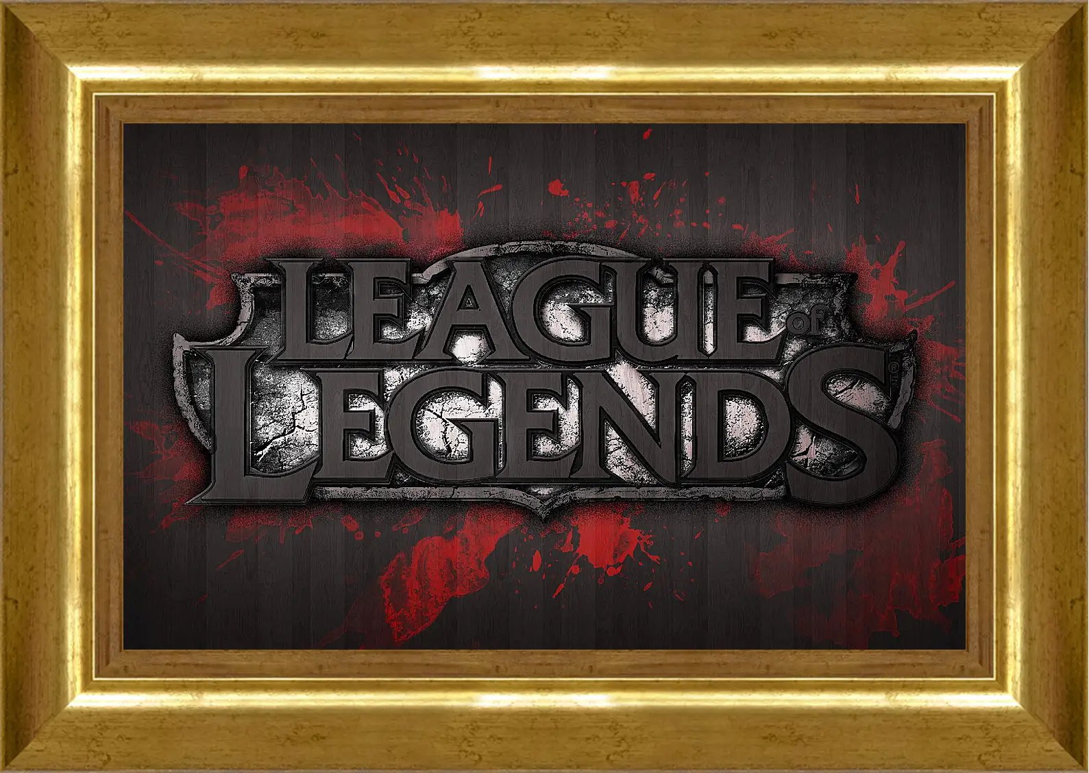 Картина в раме - League Of Legends
