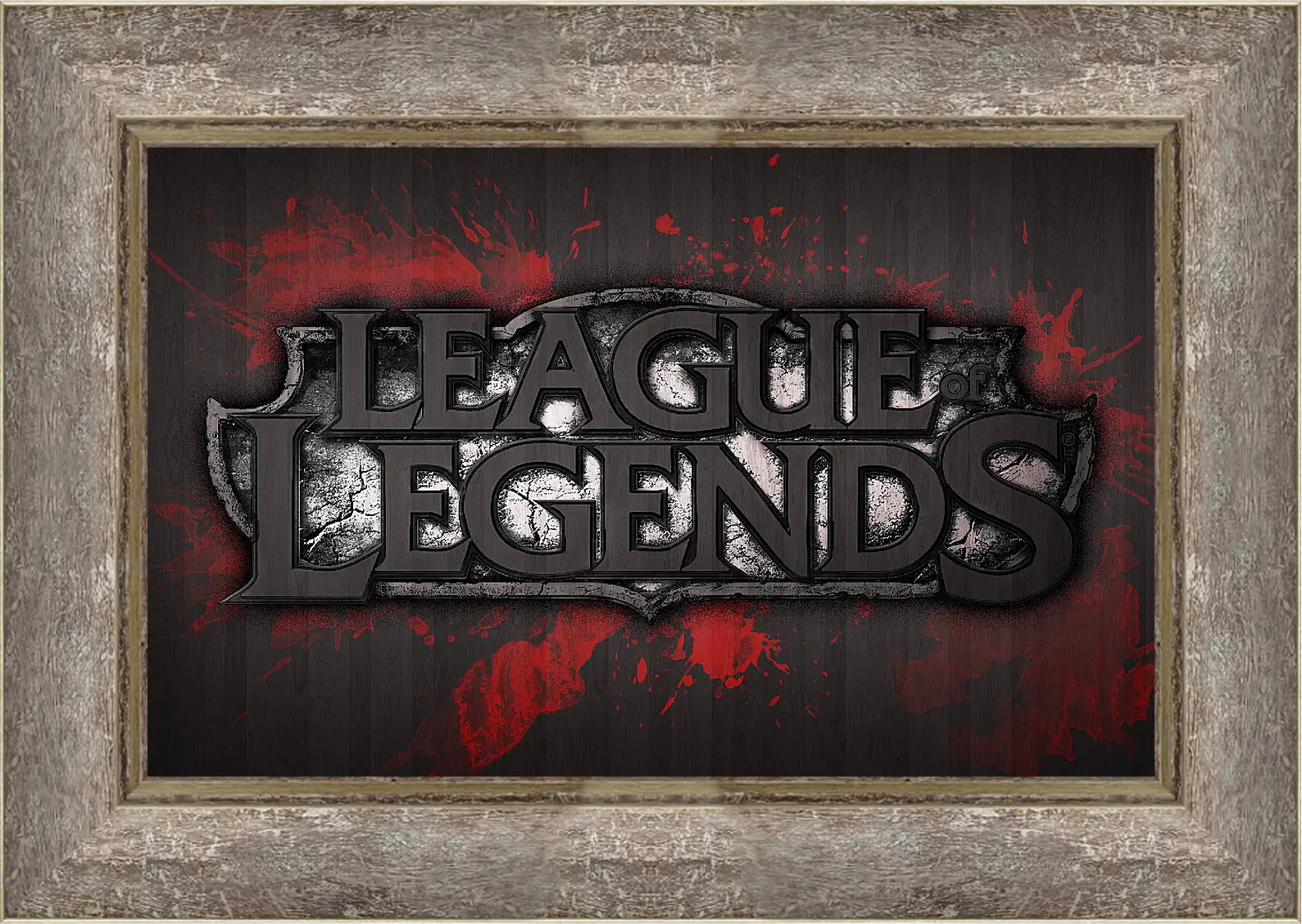 Картина в раме - League Of Legends
