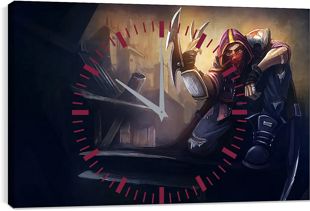 Часы картина - League Of Legends
