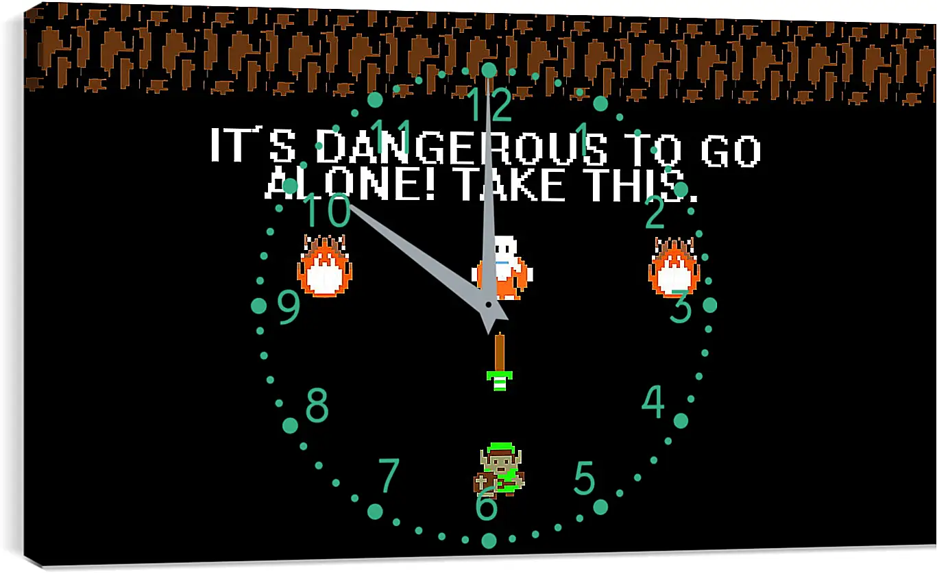 Часы картина - Zelda
