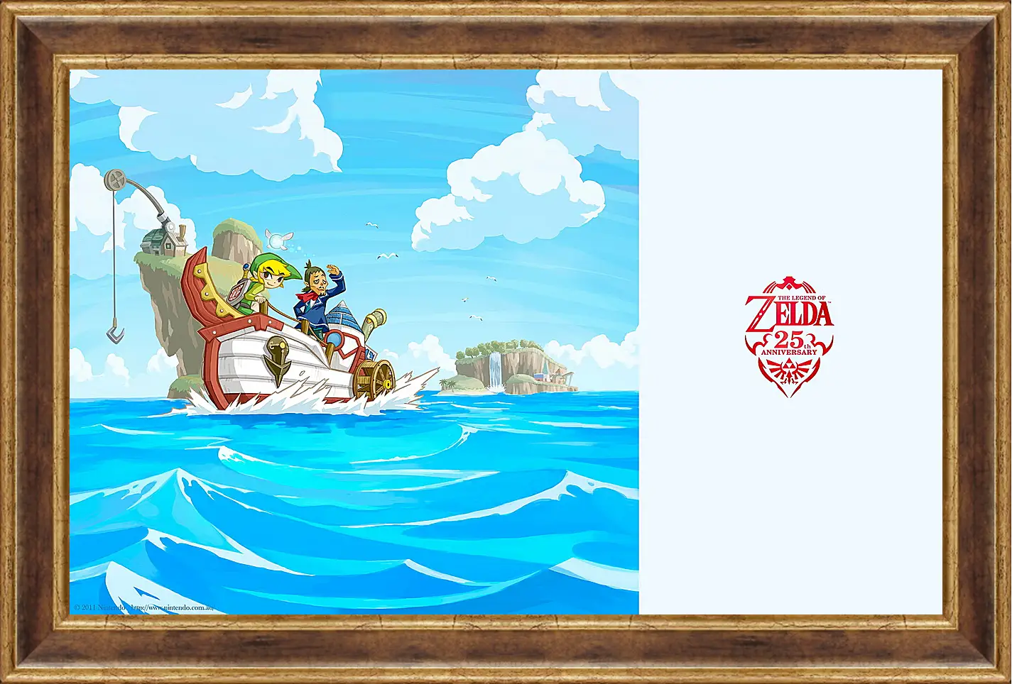 Картина в раме - Zelda
