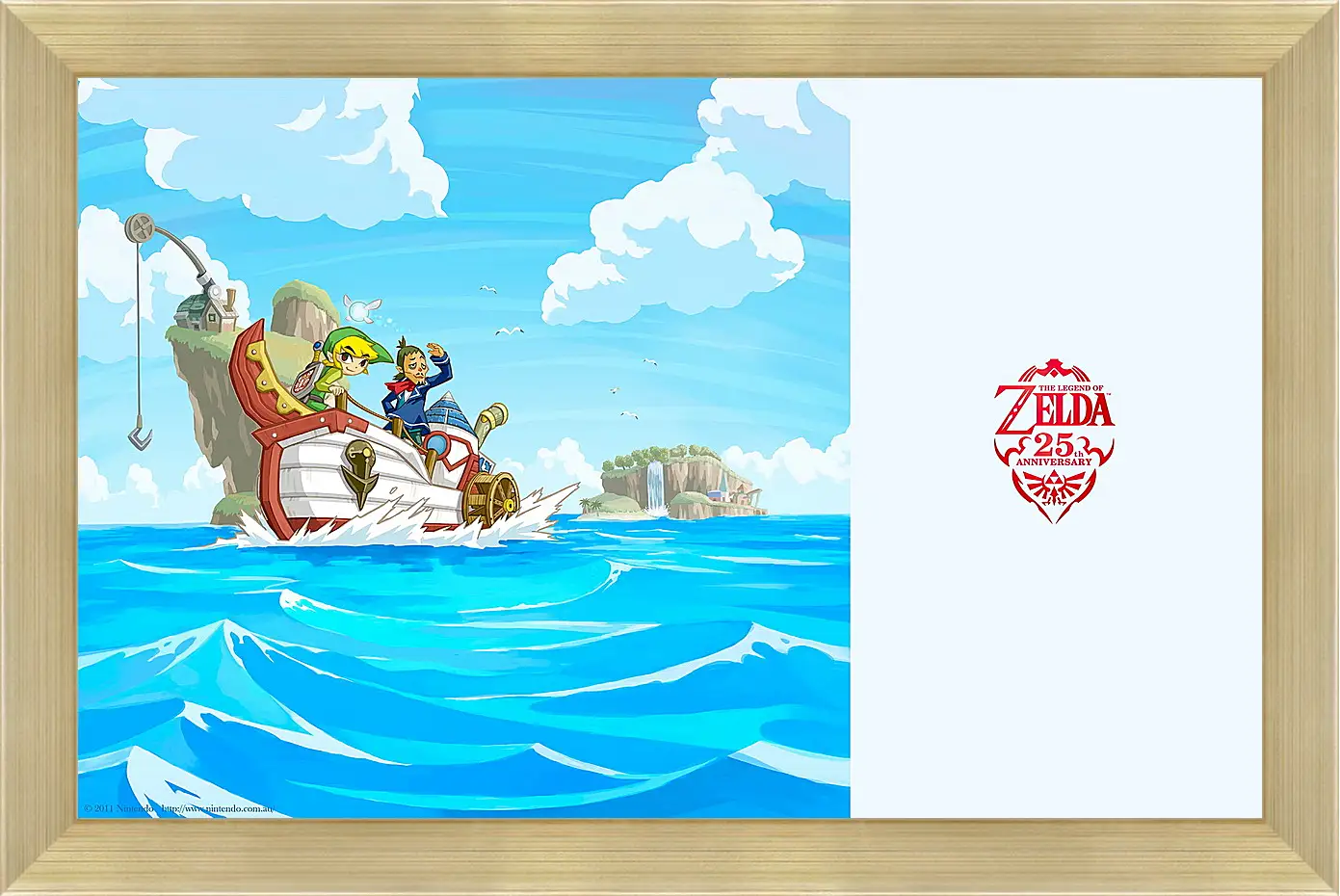 Картина в раме - Zelda
