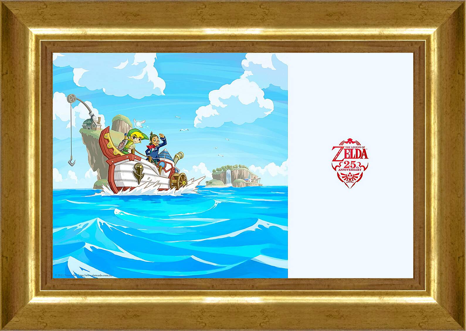 Картина в раме - Zelda
