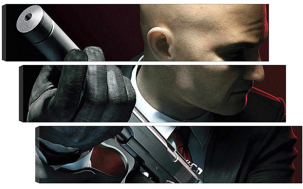 Модульная картина - Hitman
