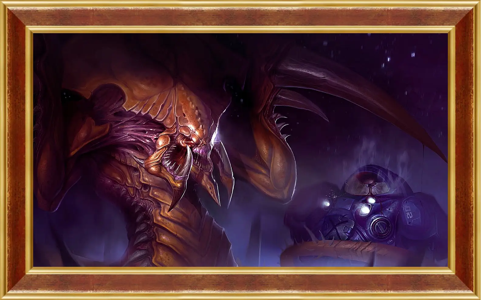 Картина в раме - StarCraft II: Heart Of The Swarm