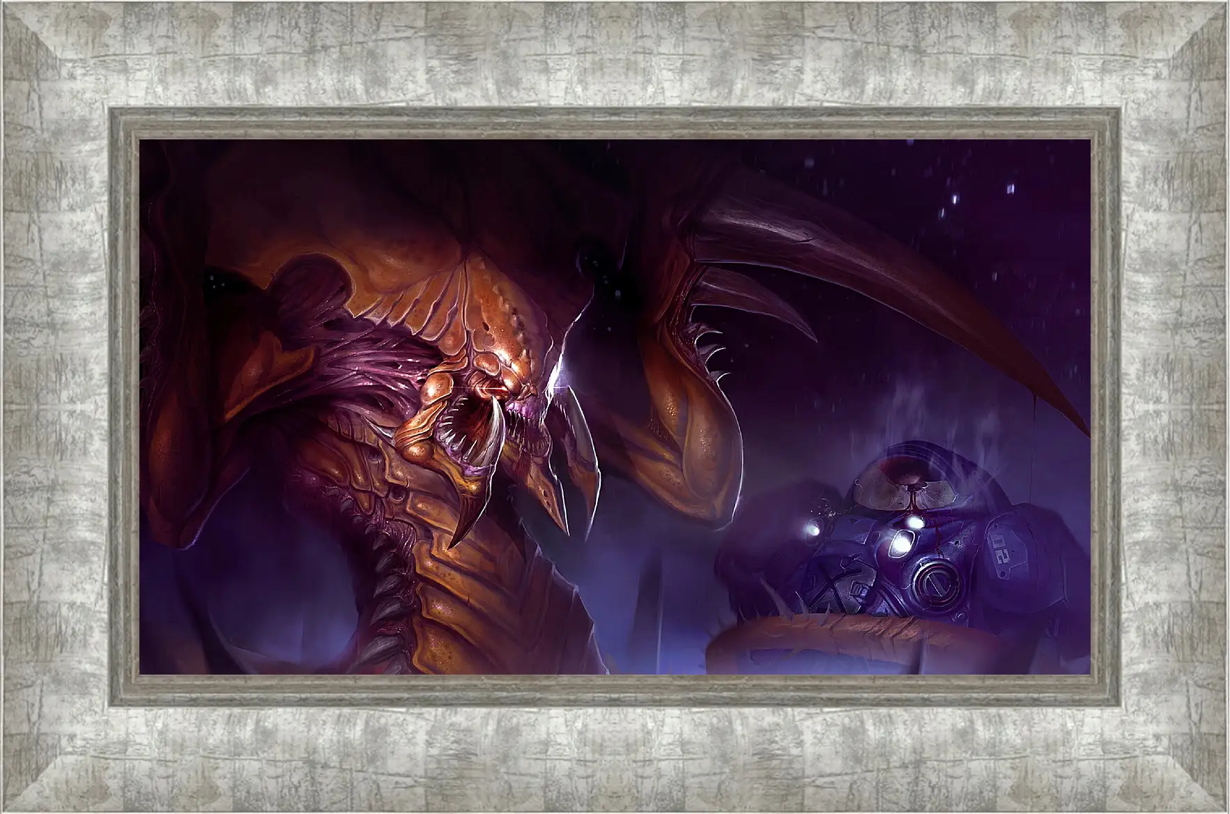 Картина в раме - StarCraft II: Heart Of The Swarm