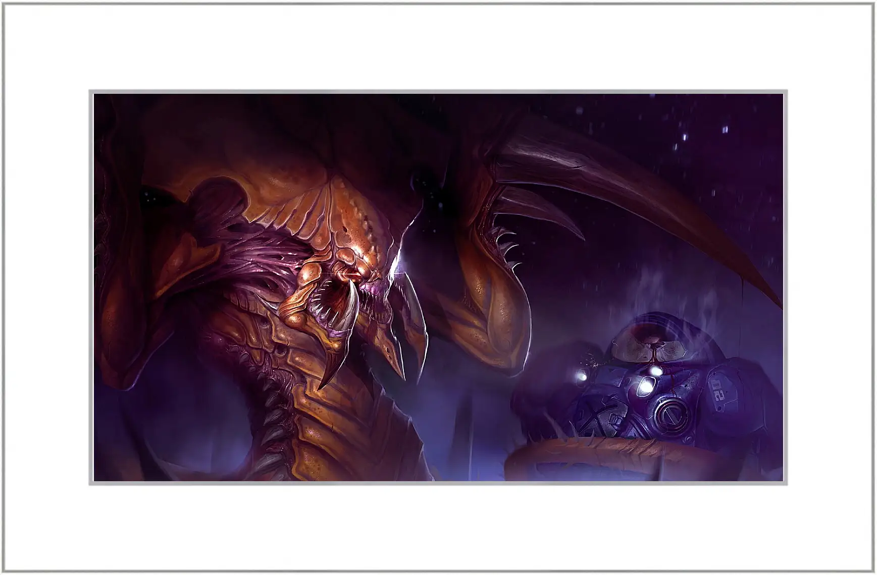Картина в раме - StarCraft II: Heart Of The Swarm