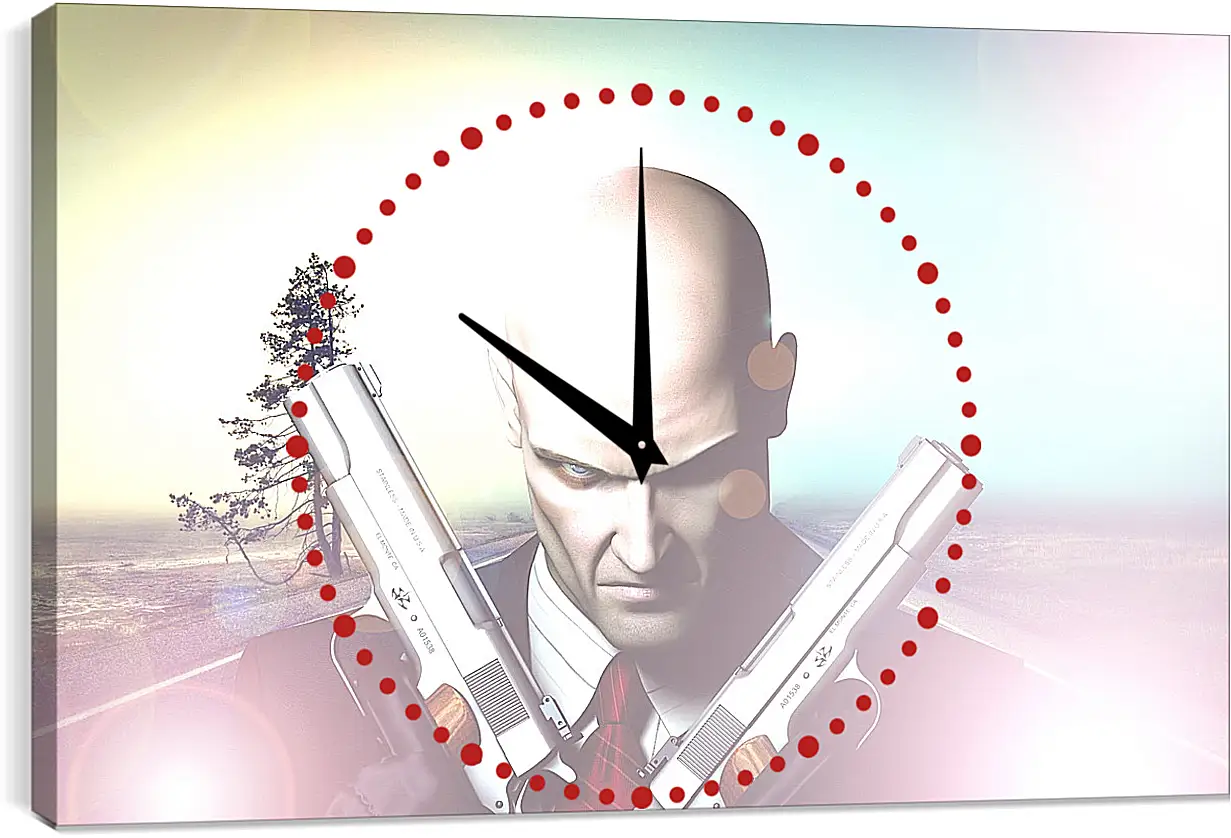 Часы картина - Hitman
