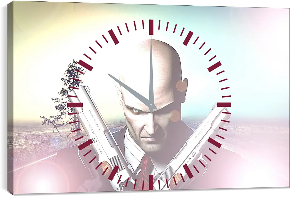 Часы картина - Hitman

