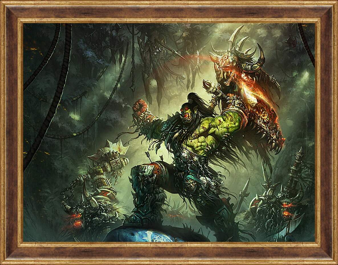 Картина в раме - Warcraft