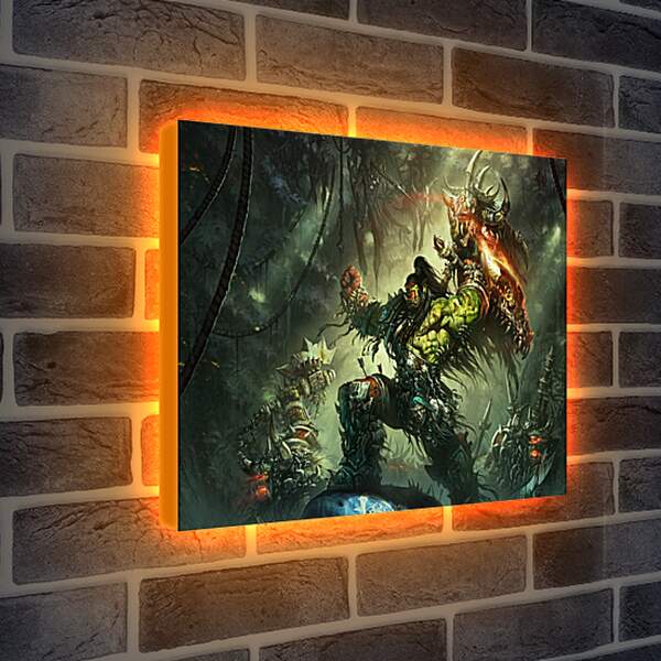 Лайтбокс световая панель - Warcraft