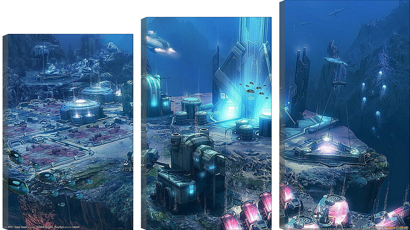 Модульная картина - Anno 2070
