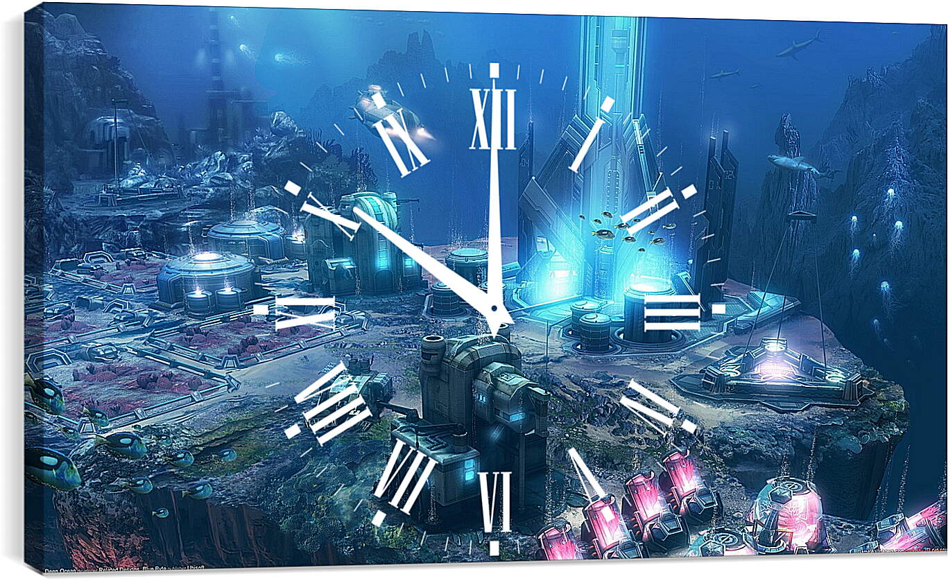 Часы картина - Anno 2070

