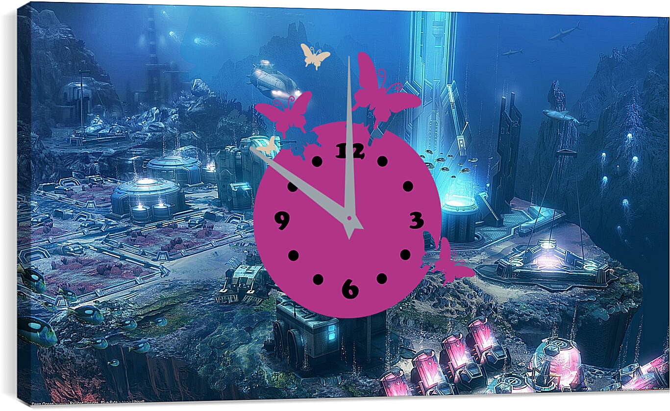 Часы картина - Anno 2070
