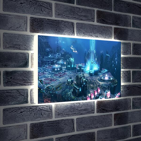 Лайтбокс световая панель - Anno 2070
