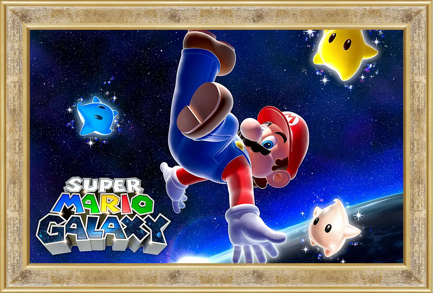 Картина в раме - Super Mario Galaxy
