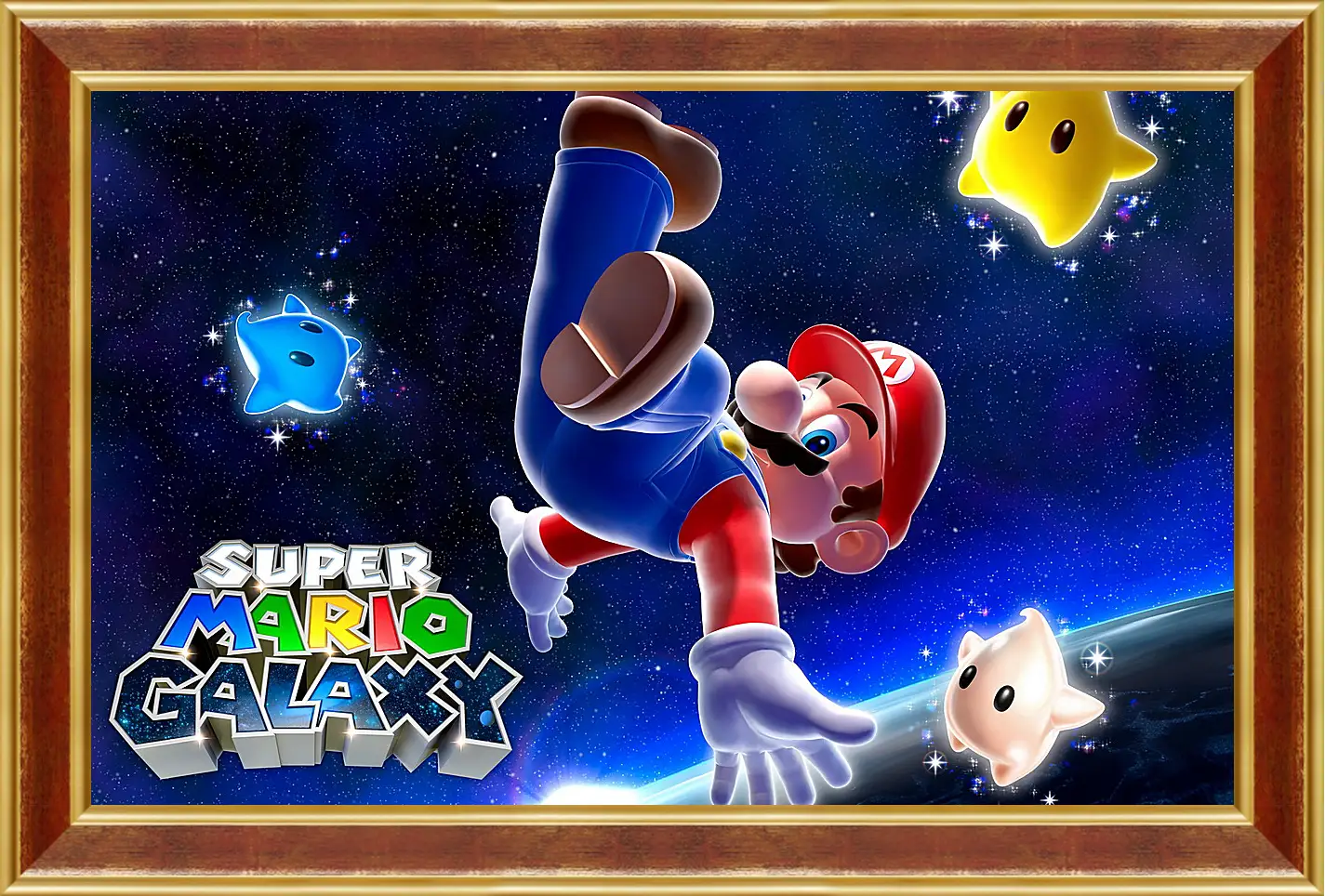 Картина в раме - Super Mario Galaxy
