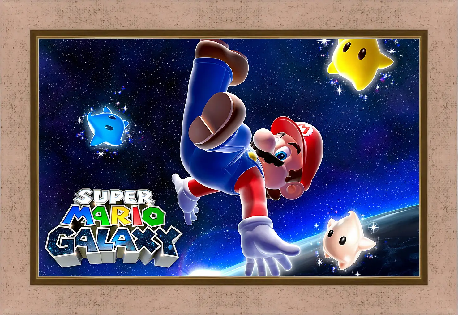 Картина в раме - Super Mario Galaxy
