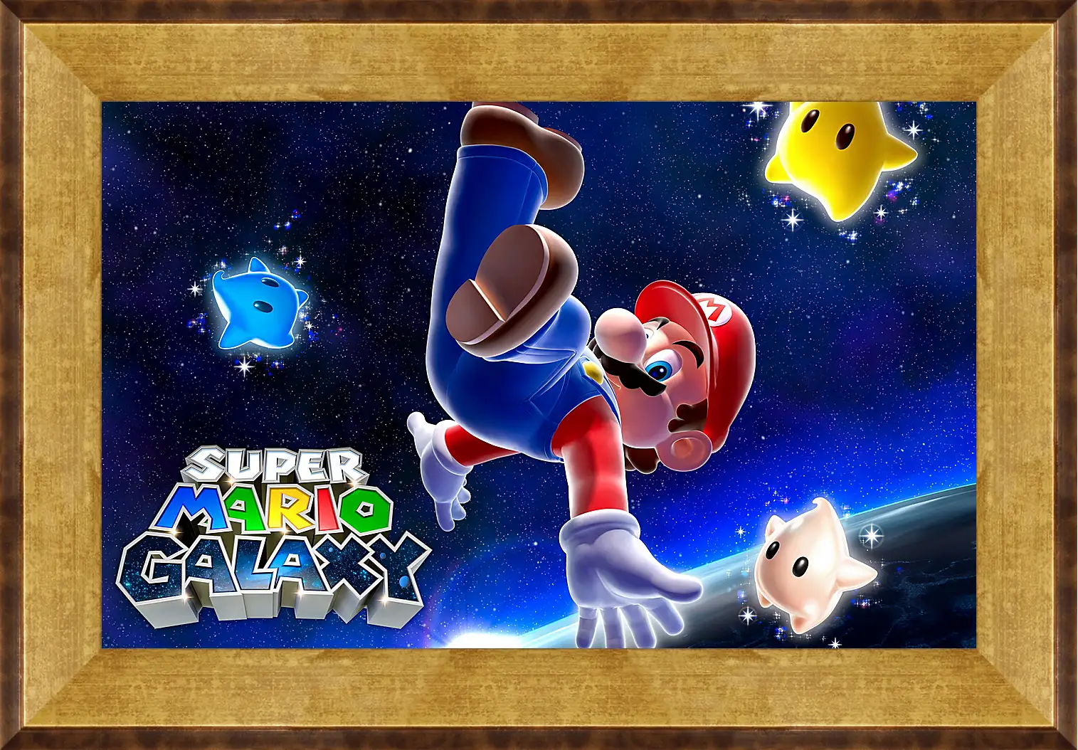 Картина в раме - Super Mario Galaxy
