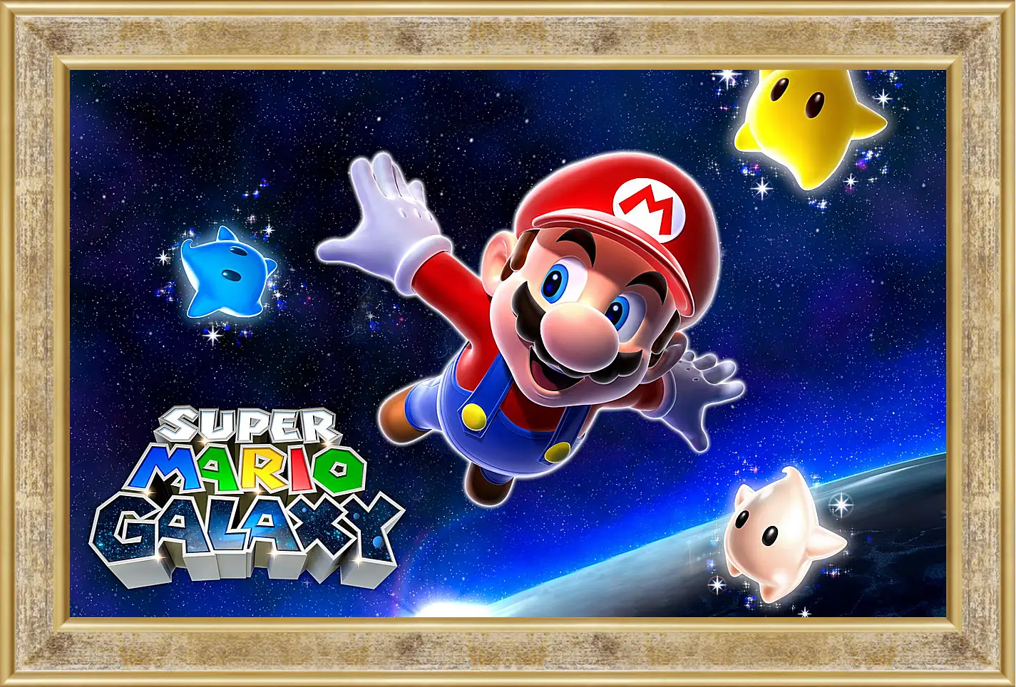 Картина в раме - Super Mario Galaxy
