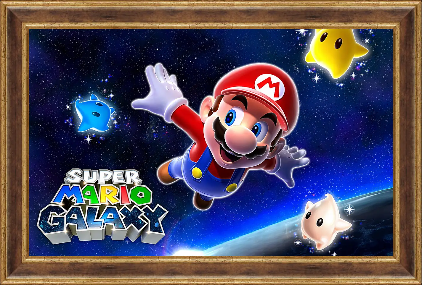 Картина в раме - Super Mario Galaxy
