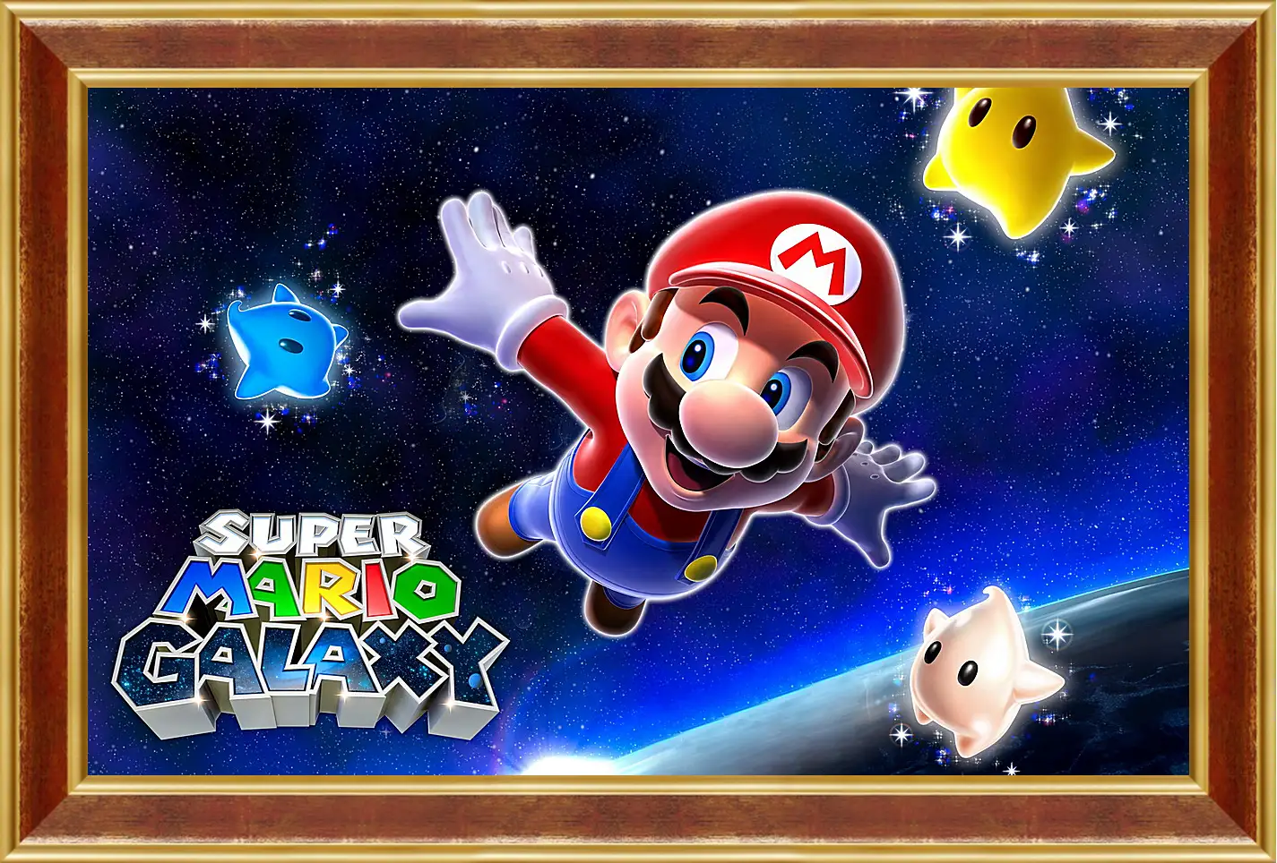 Картина в раме - Super Mario Galaxy
