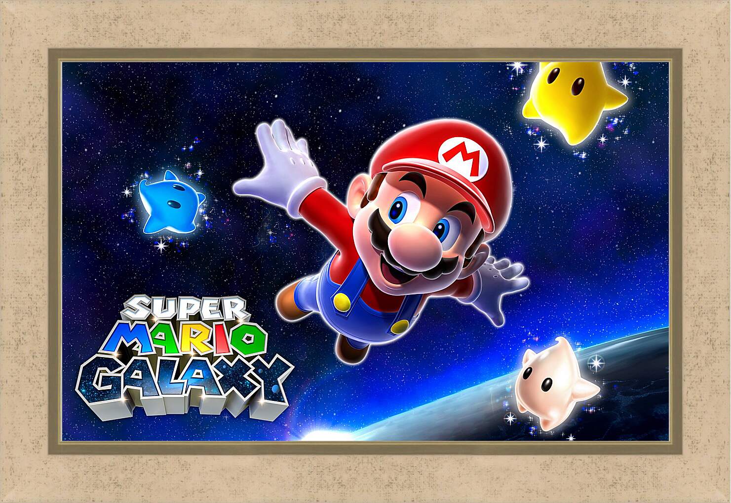 Картина в раме - Super Mario Galaxy
