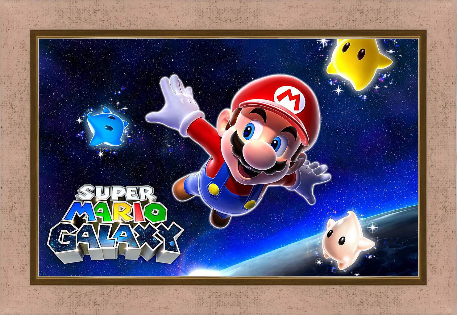 Картина в раме - Super Mario Galaxy
