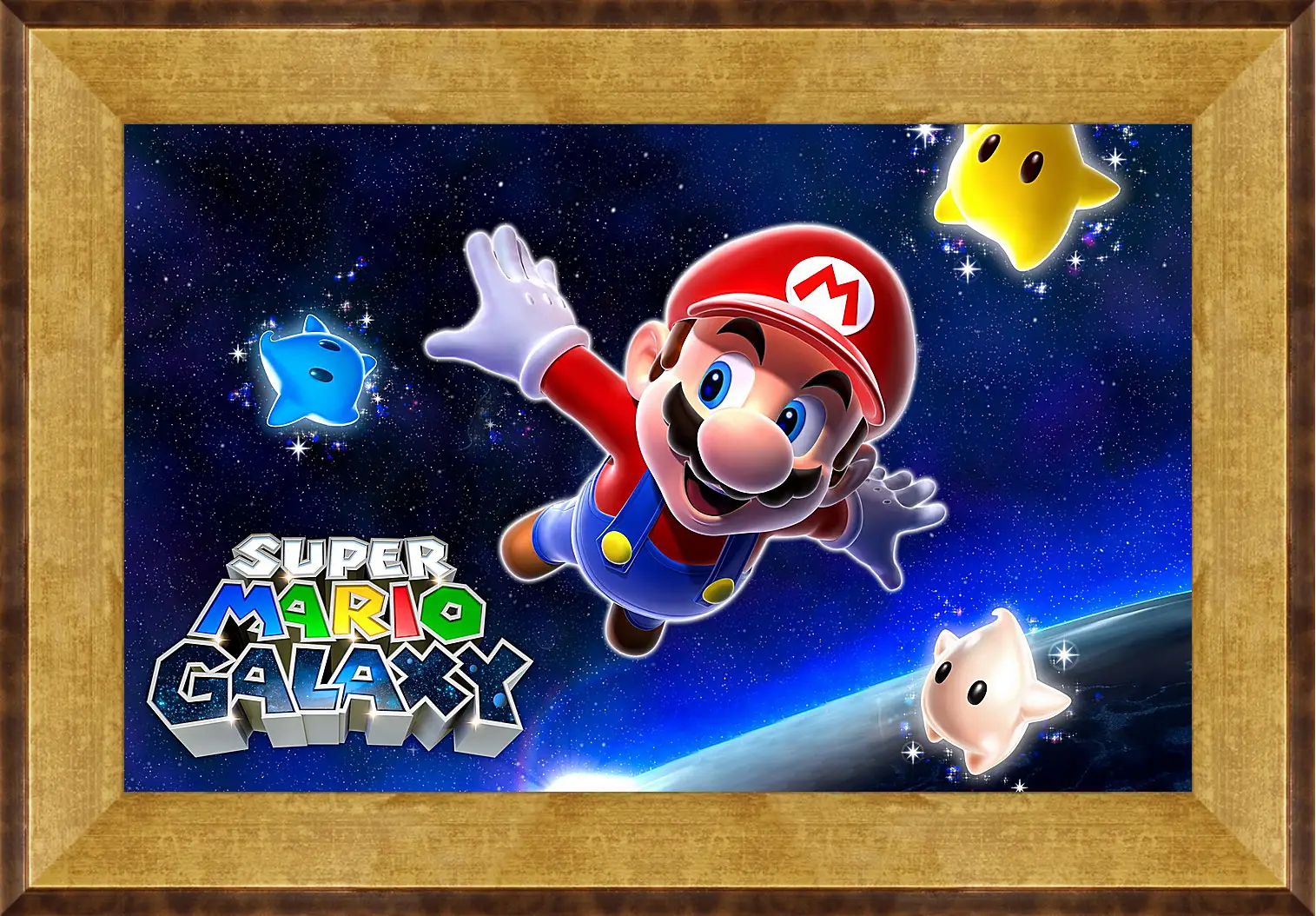 Картина в раме - Super Mario Galaxy
