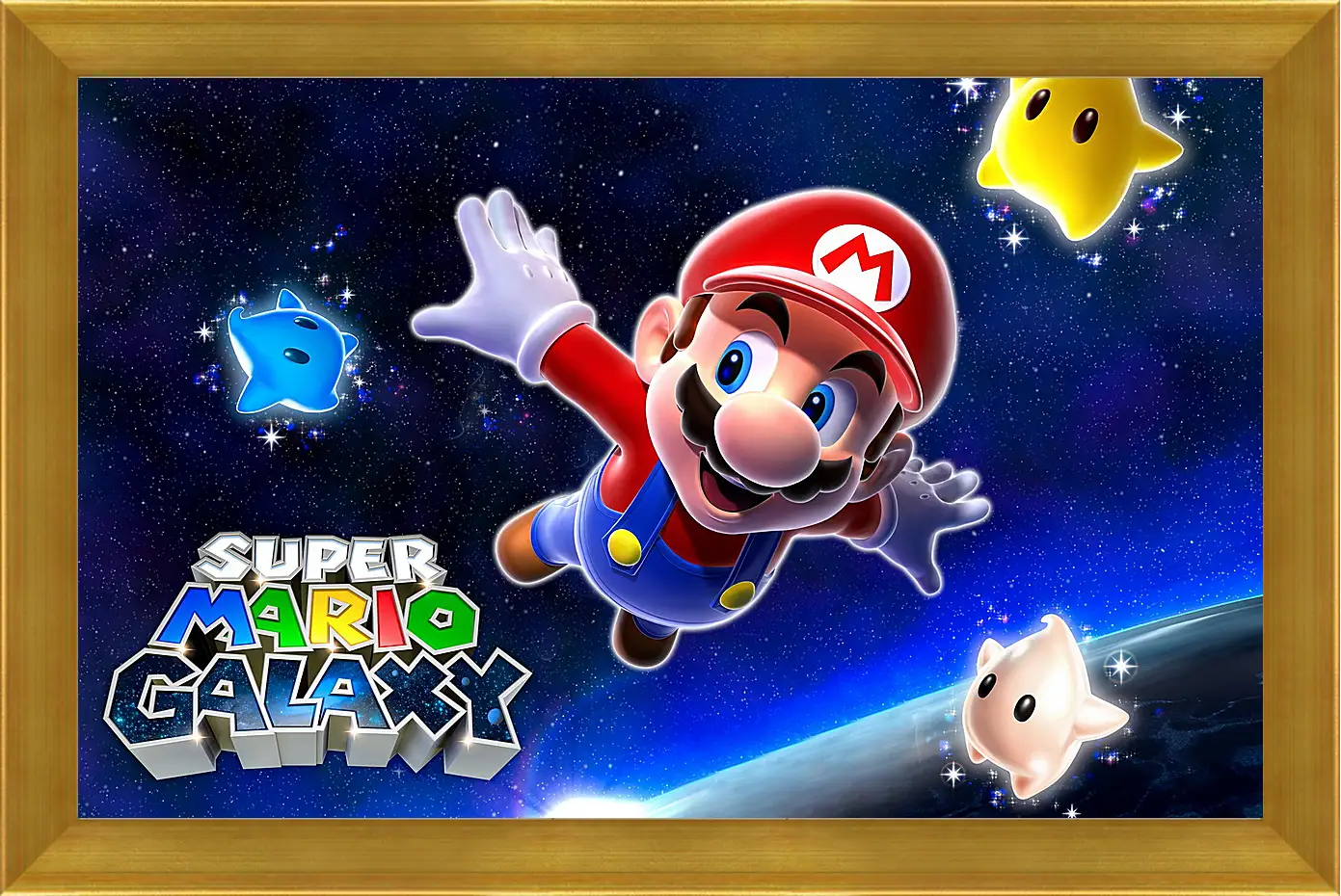 Картина в раме - Super Mario Galaxy
