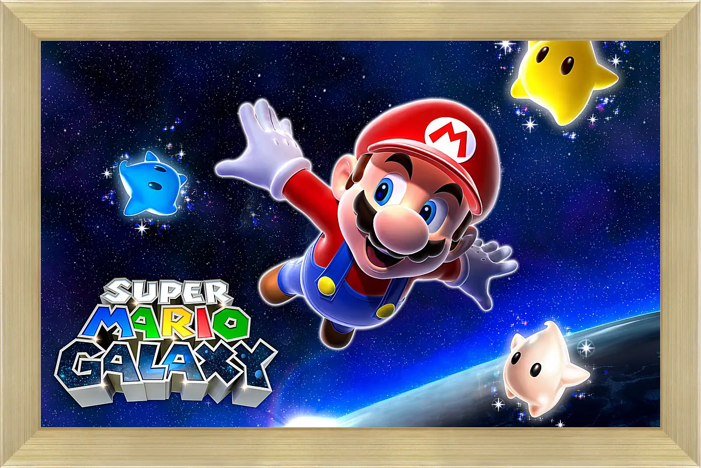 Картина в раме - Super Mario Galaxy
