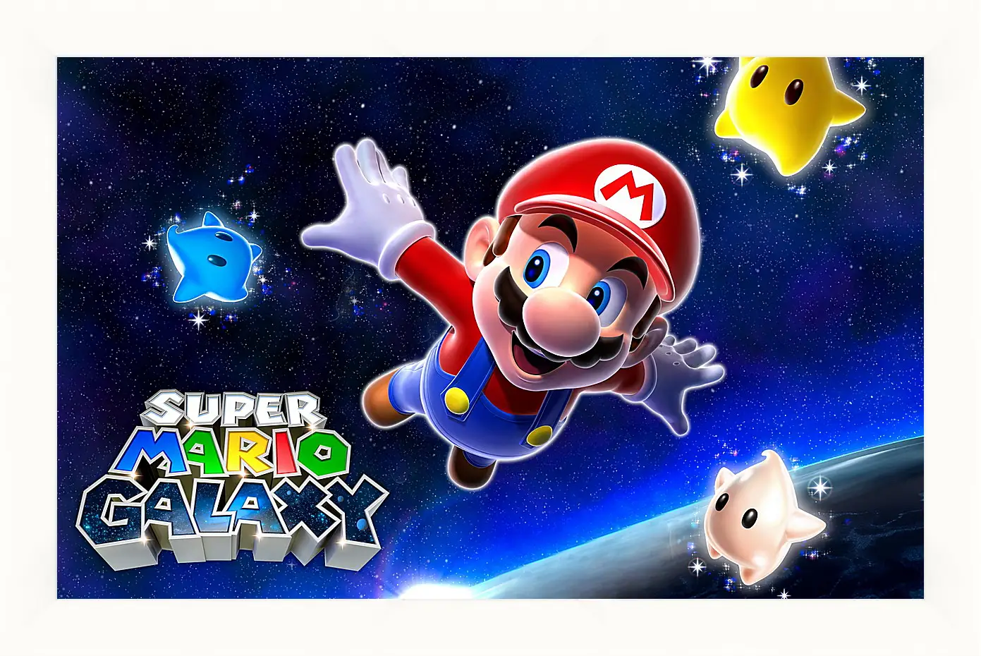 Картина в раме - Super Mario Galaxy
