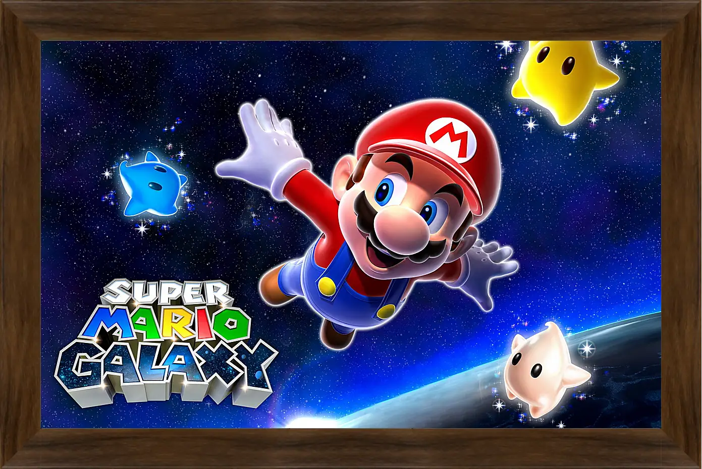 Картина в раме - Super Mario Galaxy
