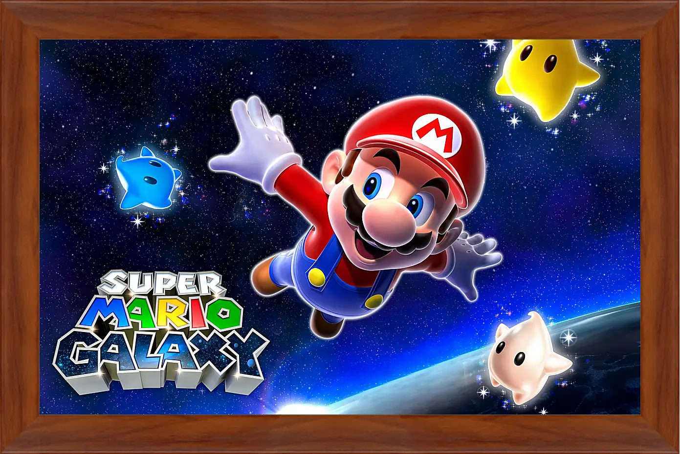 Картина в раме - Super Mario Galaxy
