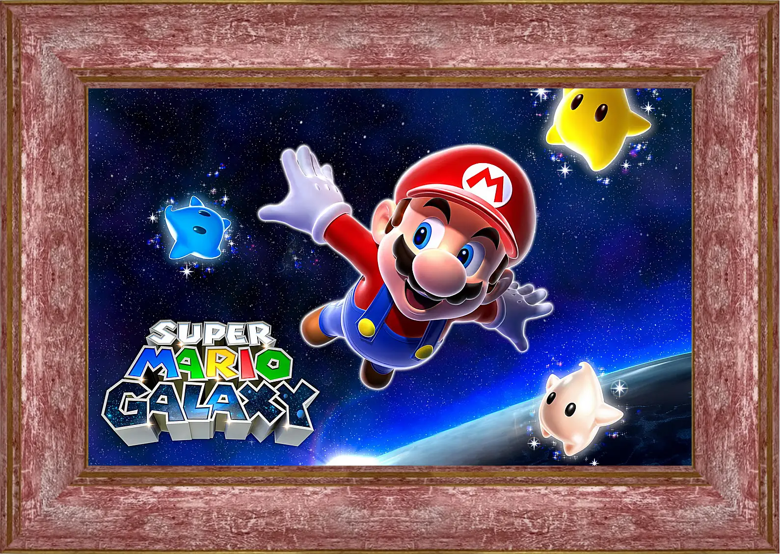 Картина в раме - Super Mario Galaxy
