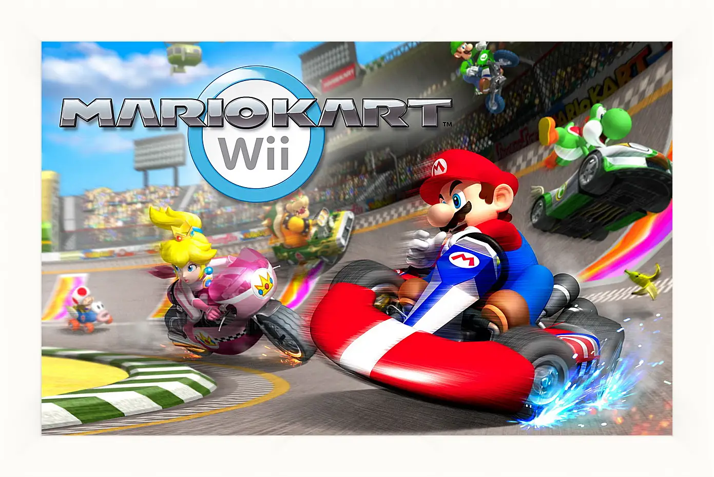 Картина в раме - Mario Kart Wii
