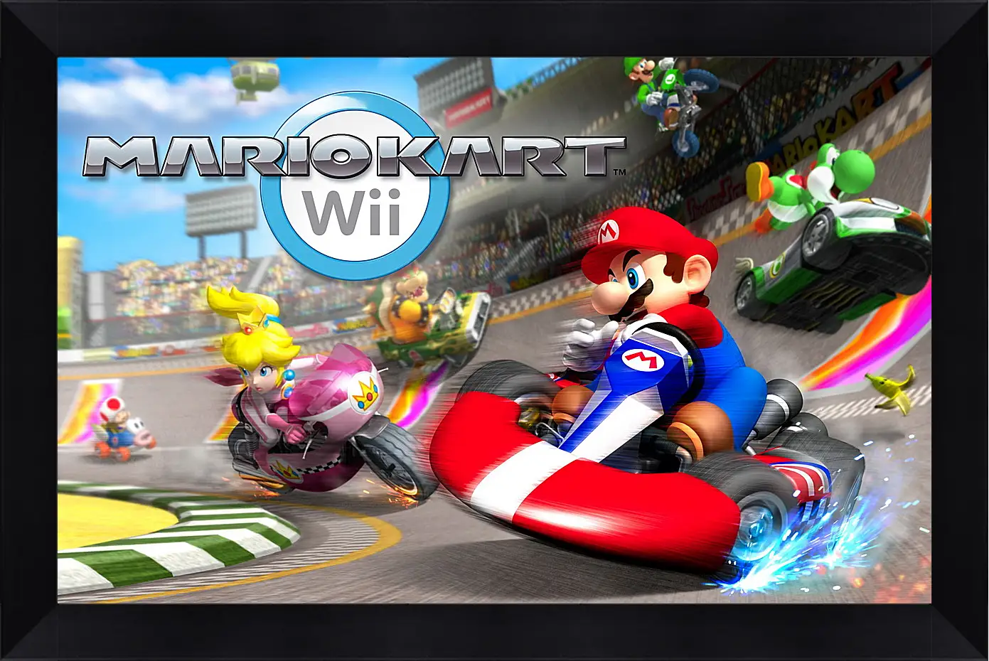 Картина в раме - Mario Kart Wii
