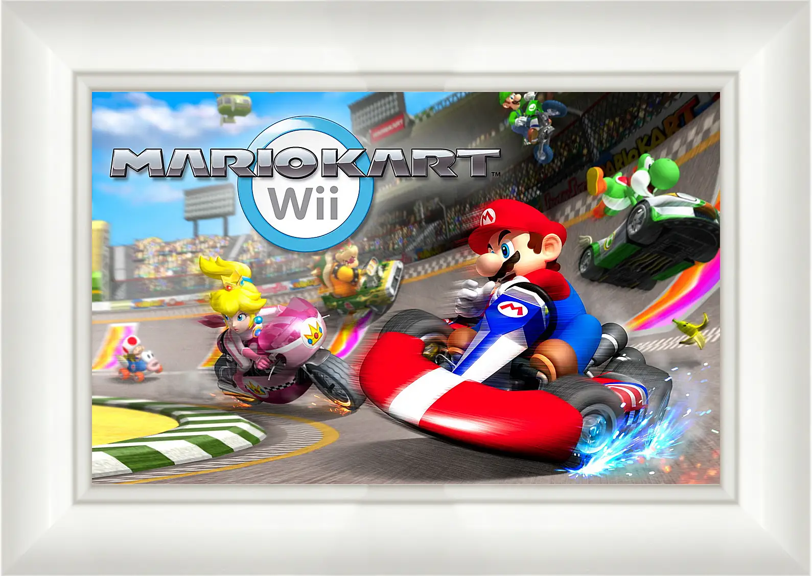 Картина в раме - Mario Kart Wii
