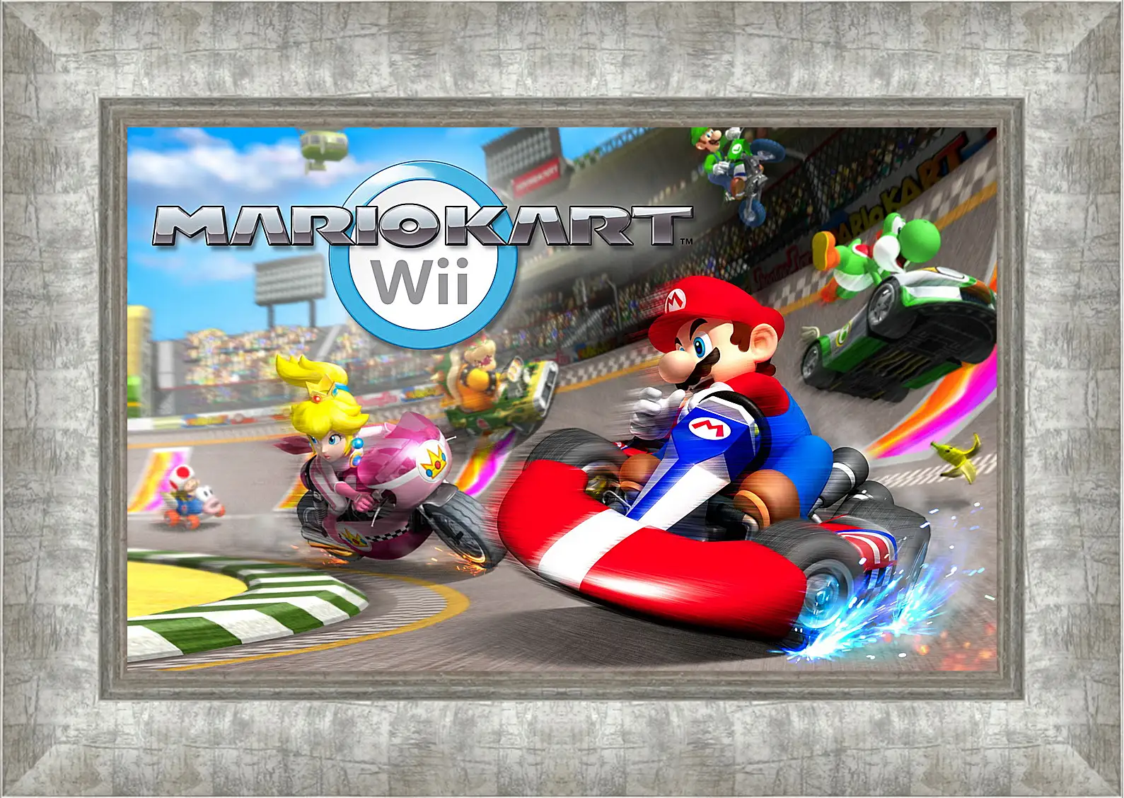 Картина в раме - Mario Kart Wii
