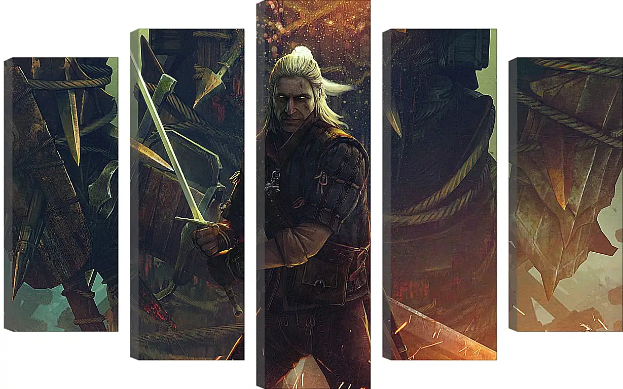 Модульная картина - The Witcher 2: Assassins Of Kings