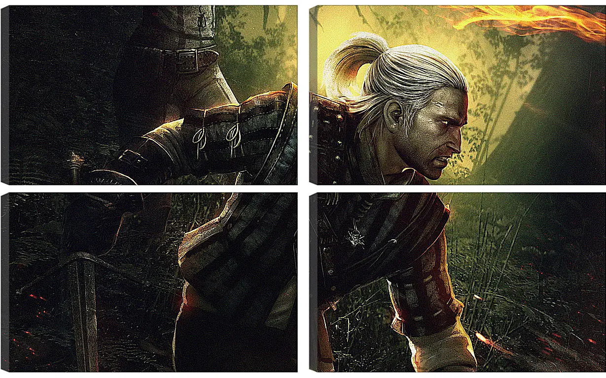 Модульная картина - The Witcher 2: Assassins Of Kings