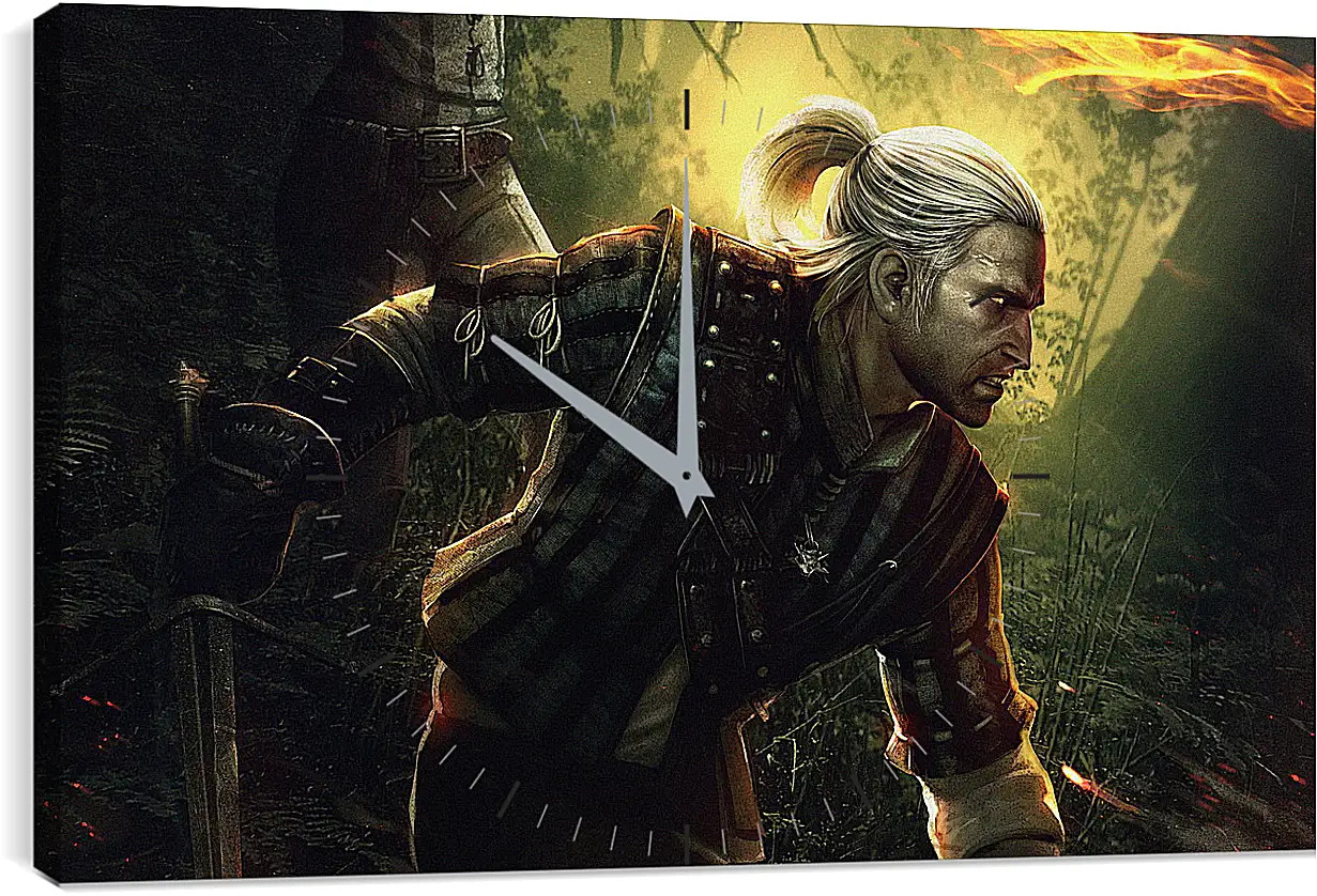 Часы картина - The Witcher 2: Assassins Of Kings