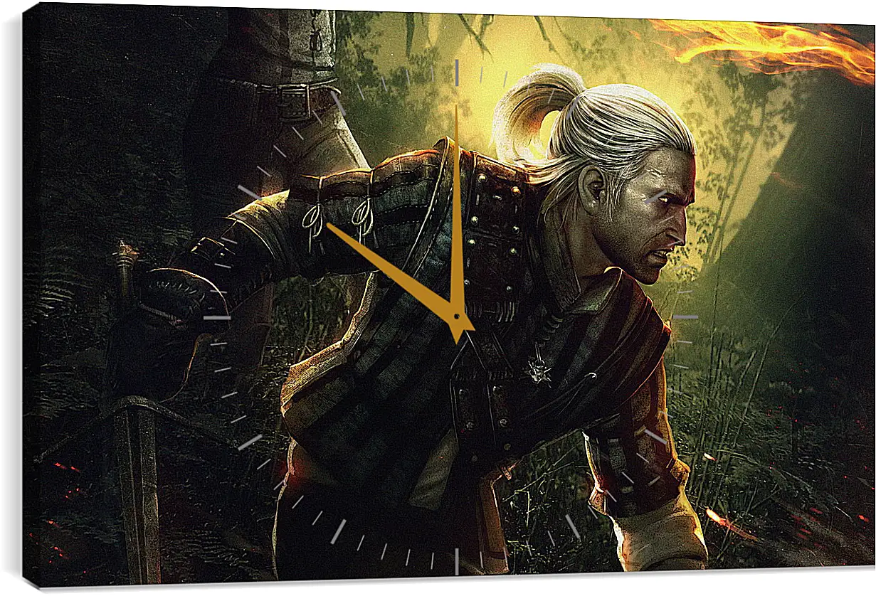 Часы картина - The Witcher 2: Assassins Of Kings