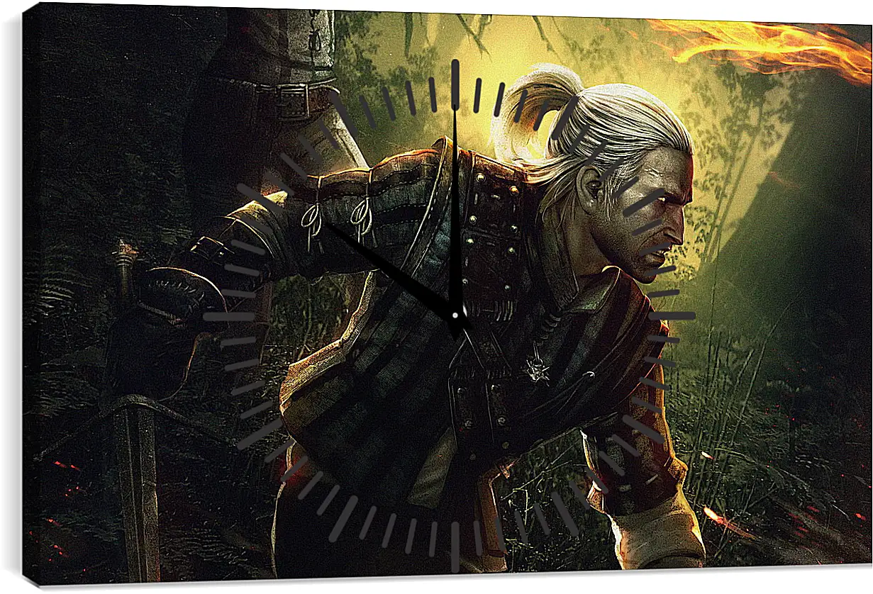 Часы картина - The Witcher 2: Assassins Of Kings