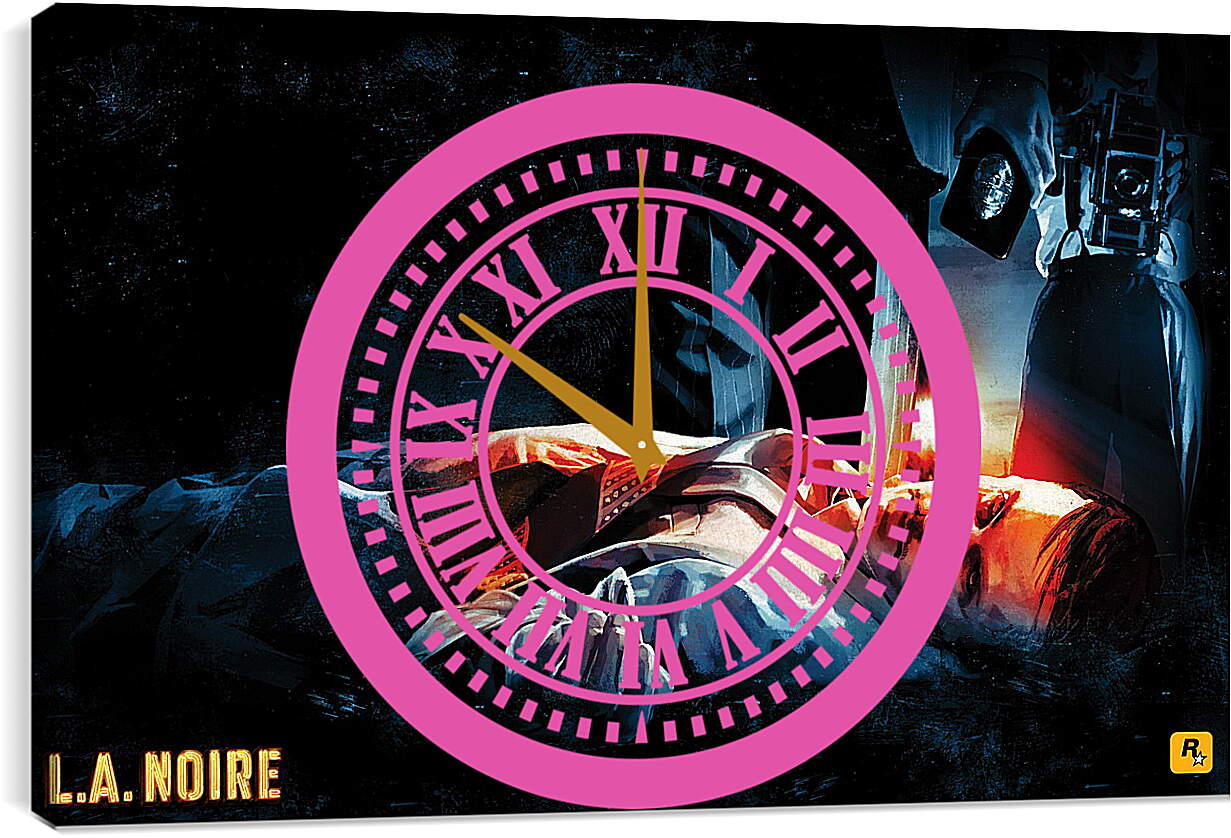 Часы картина - L.A. Noire

