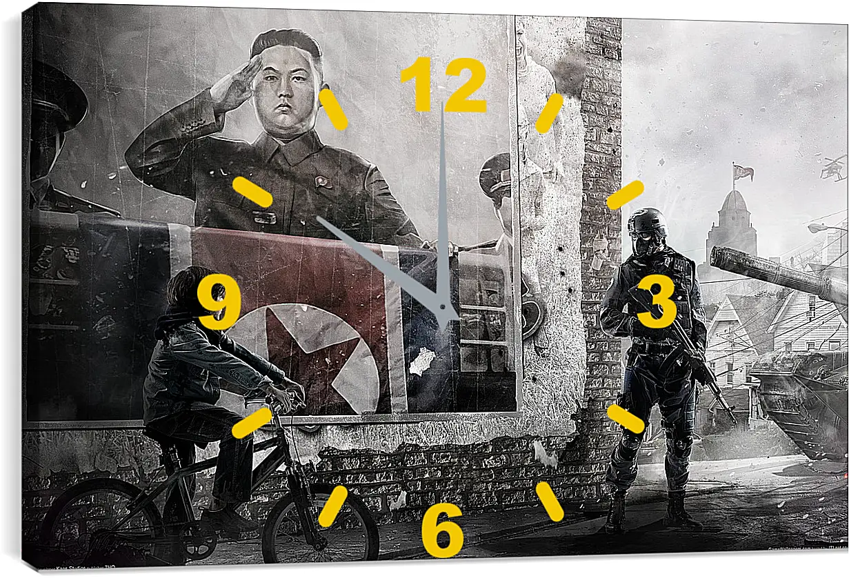 Часы картина - Homefront
