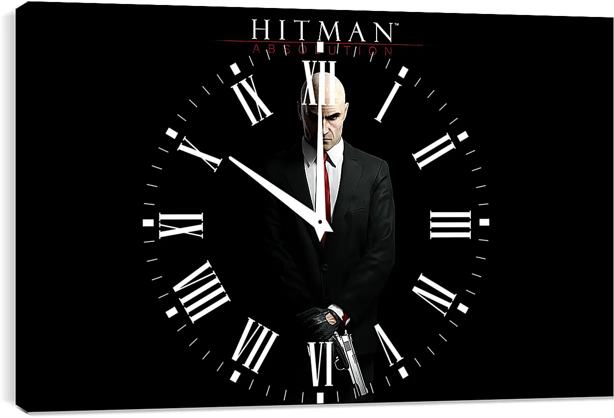 Часы картина - Hitman: Absolution
