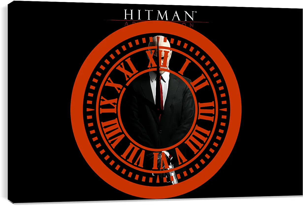 Часы картина - Hitman: Absolution
